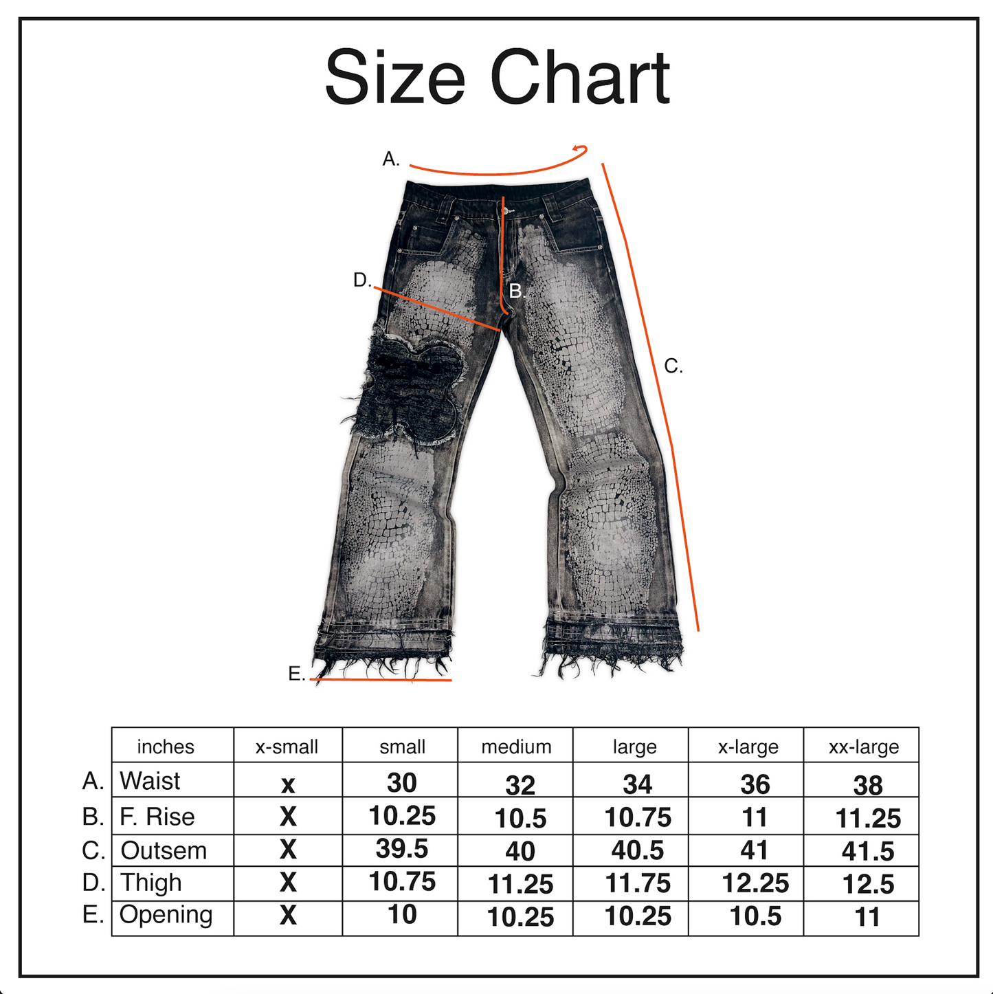 'EVADE' DENIM [REVISED]